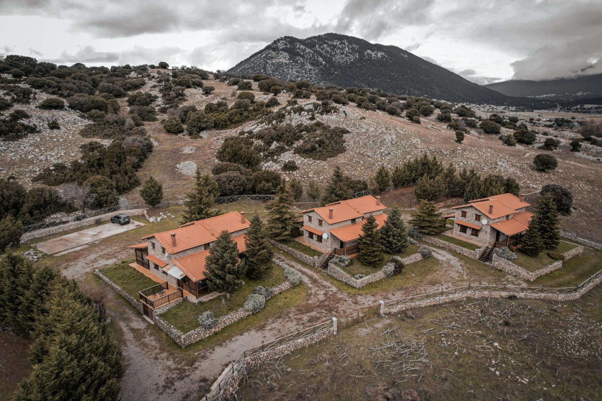 Mont Valley Boutique Chalets Arachova Ngoại thất bức ảnh