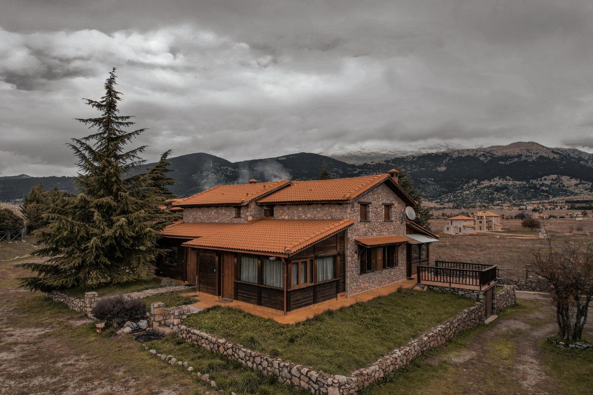 Mont Valley Boutique Chalets Arachova Ngoại thất bức ảnh
