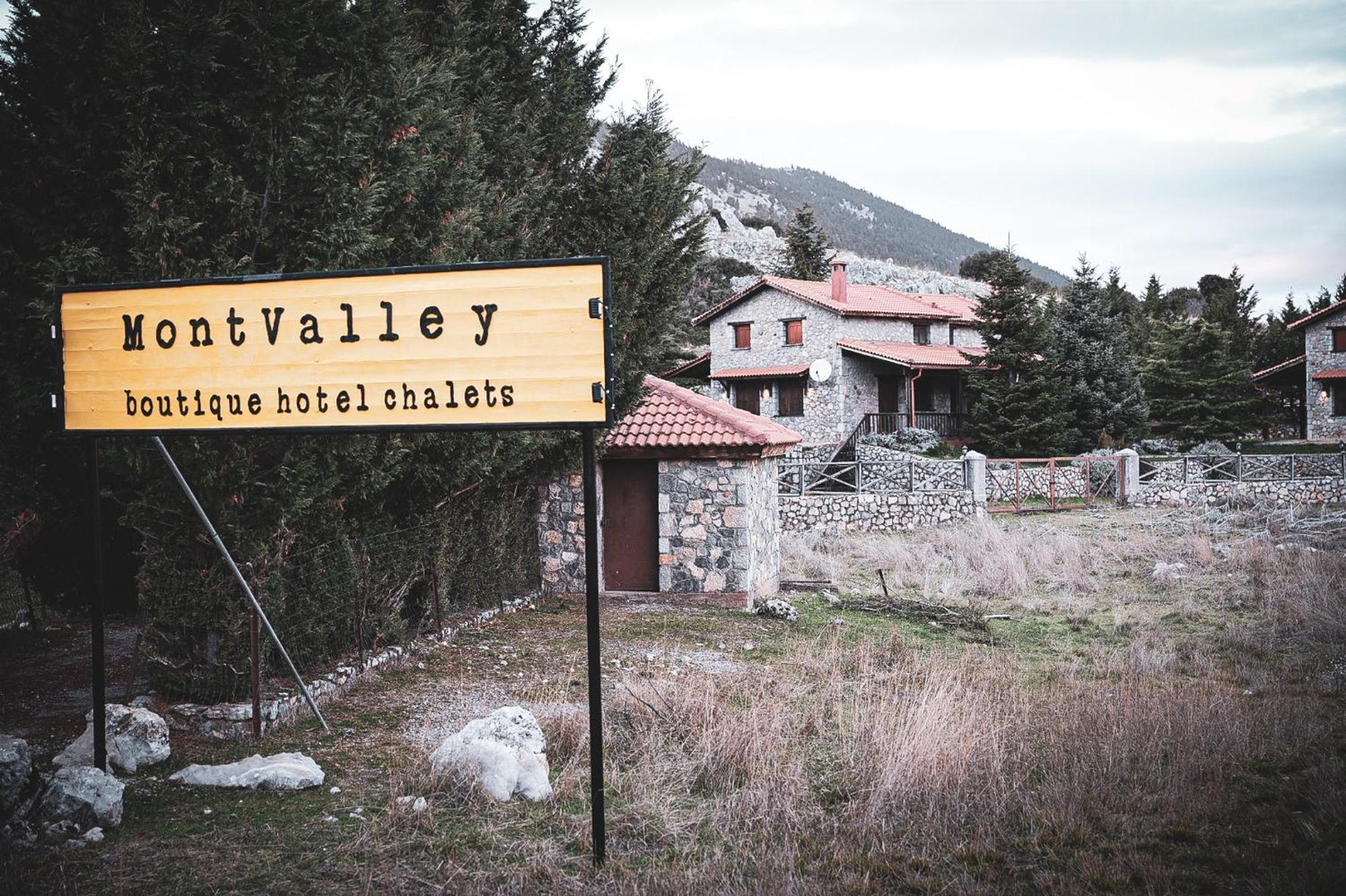 Mont Valley Boutique Chalets Arachova Ngoại thất bức ảnh
