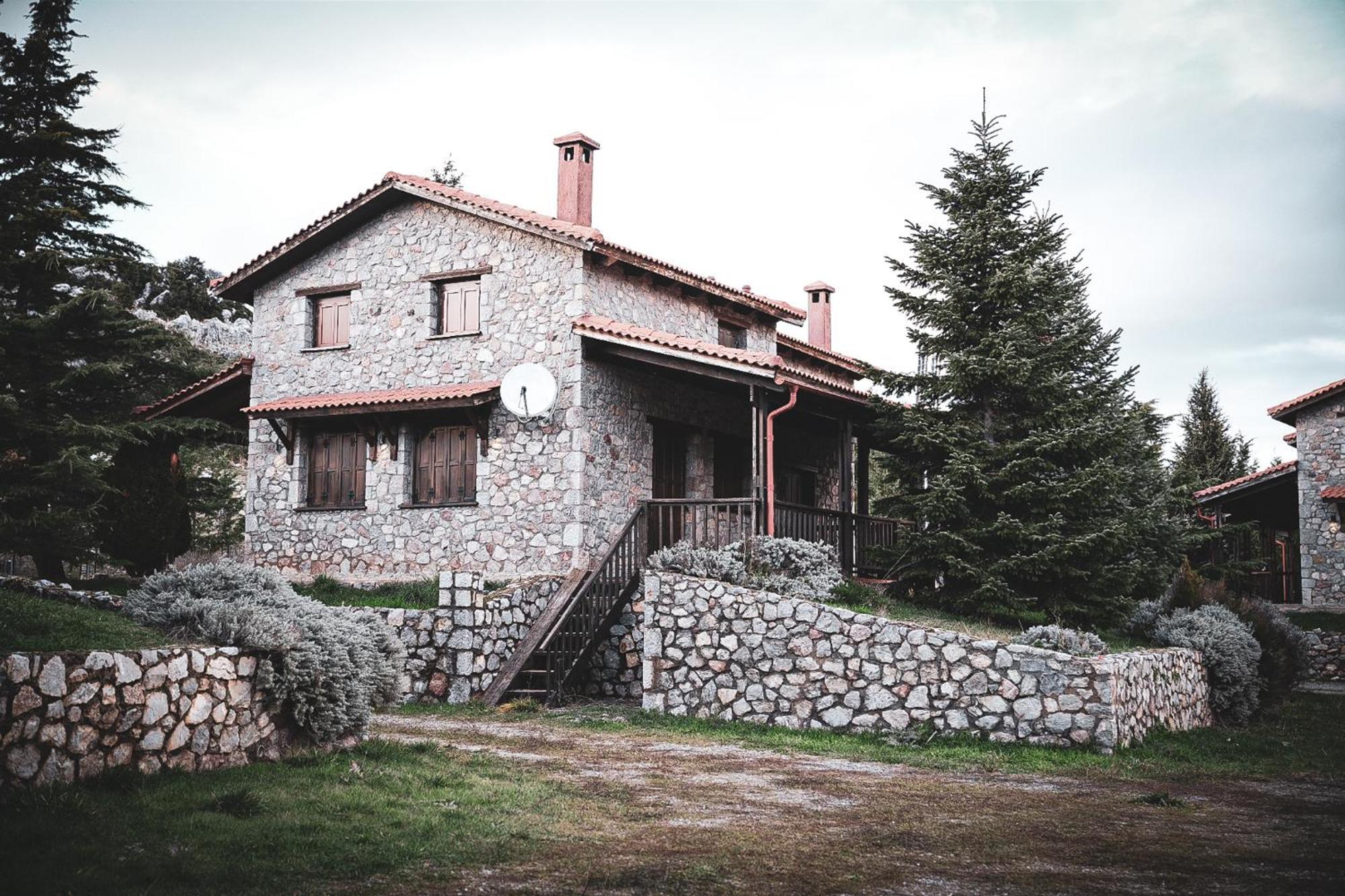 Mont Valley Boutique Chalets Arachova Ngoại thất bức ảnh