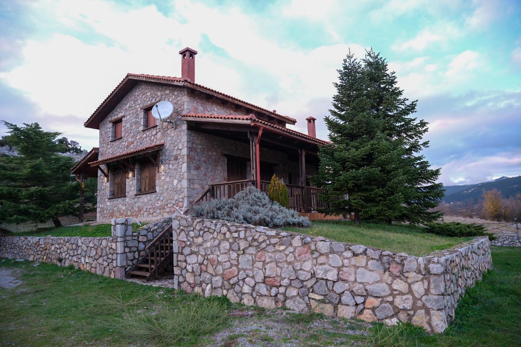 Mont Valley Boutique Chalets Arachova Ngoại thất bức ảnh
