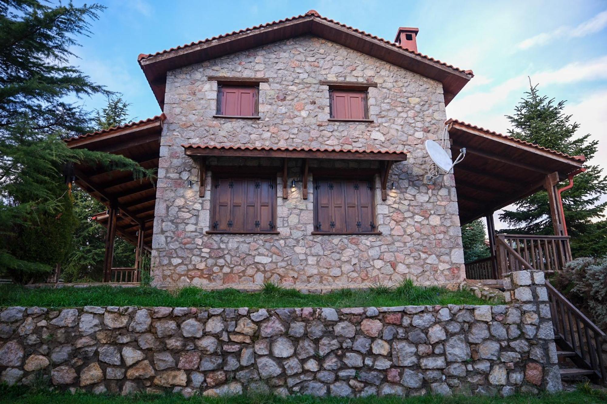Mont Valley Boutique Chalets Arachova Ngoại thất bức ảnh