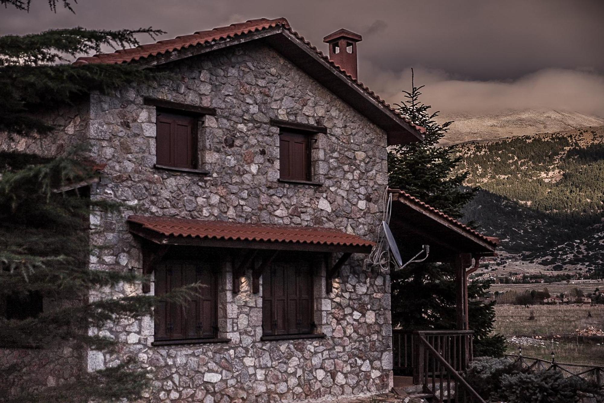 Mont Valley Boutique Chalets Arachova Ngoại thất bức ảnh