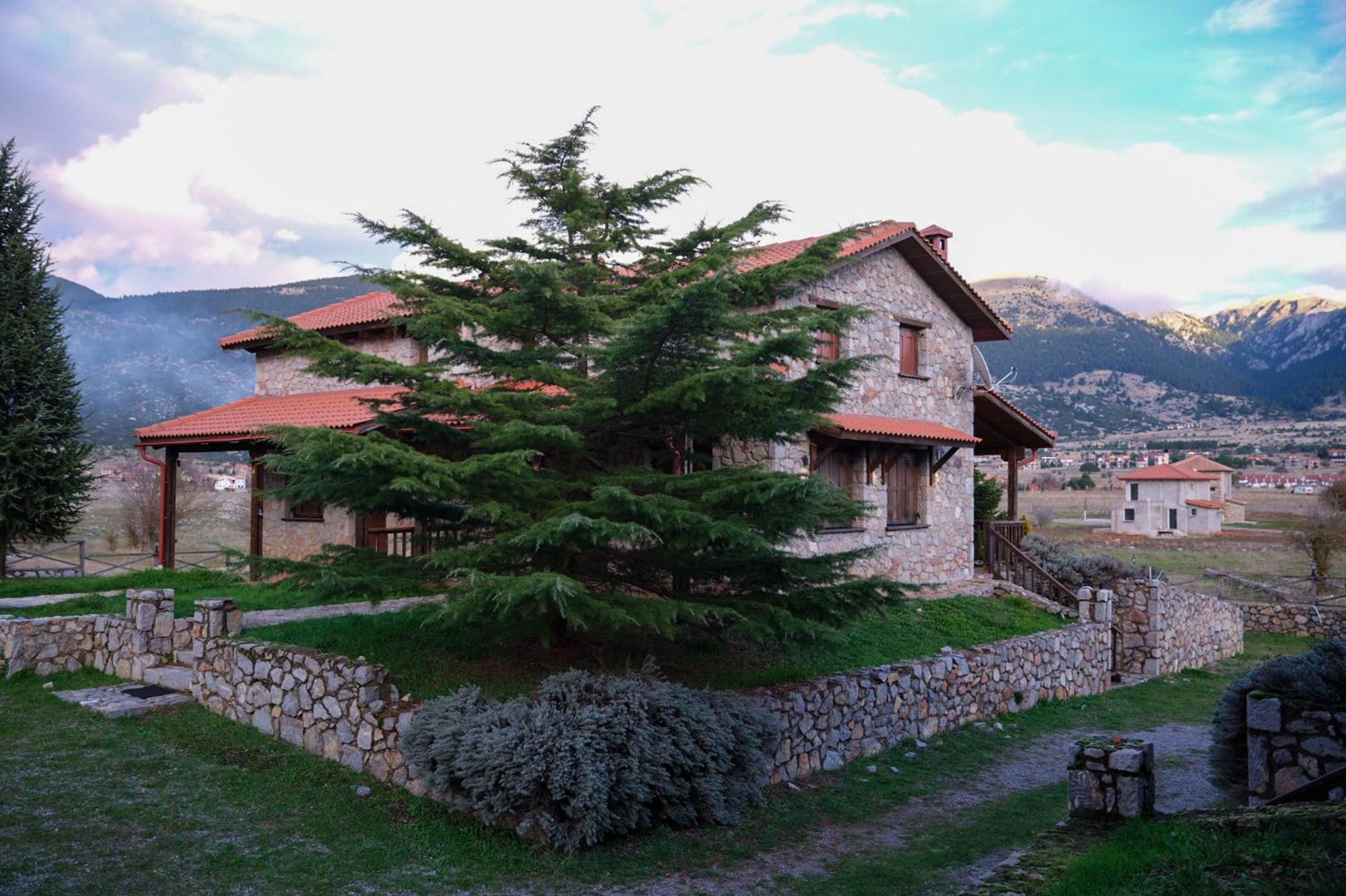 Mont Valley Boutique Chalets Arachova Ngoại thất bức ảnh