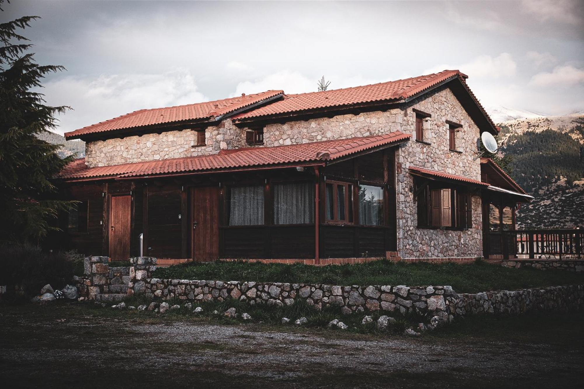 Mont Valley Boutique Chalets Arachova Ngoại thất bức ảnh