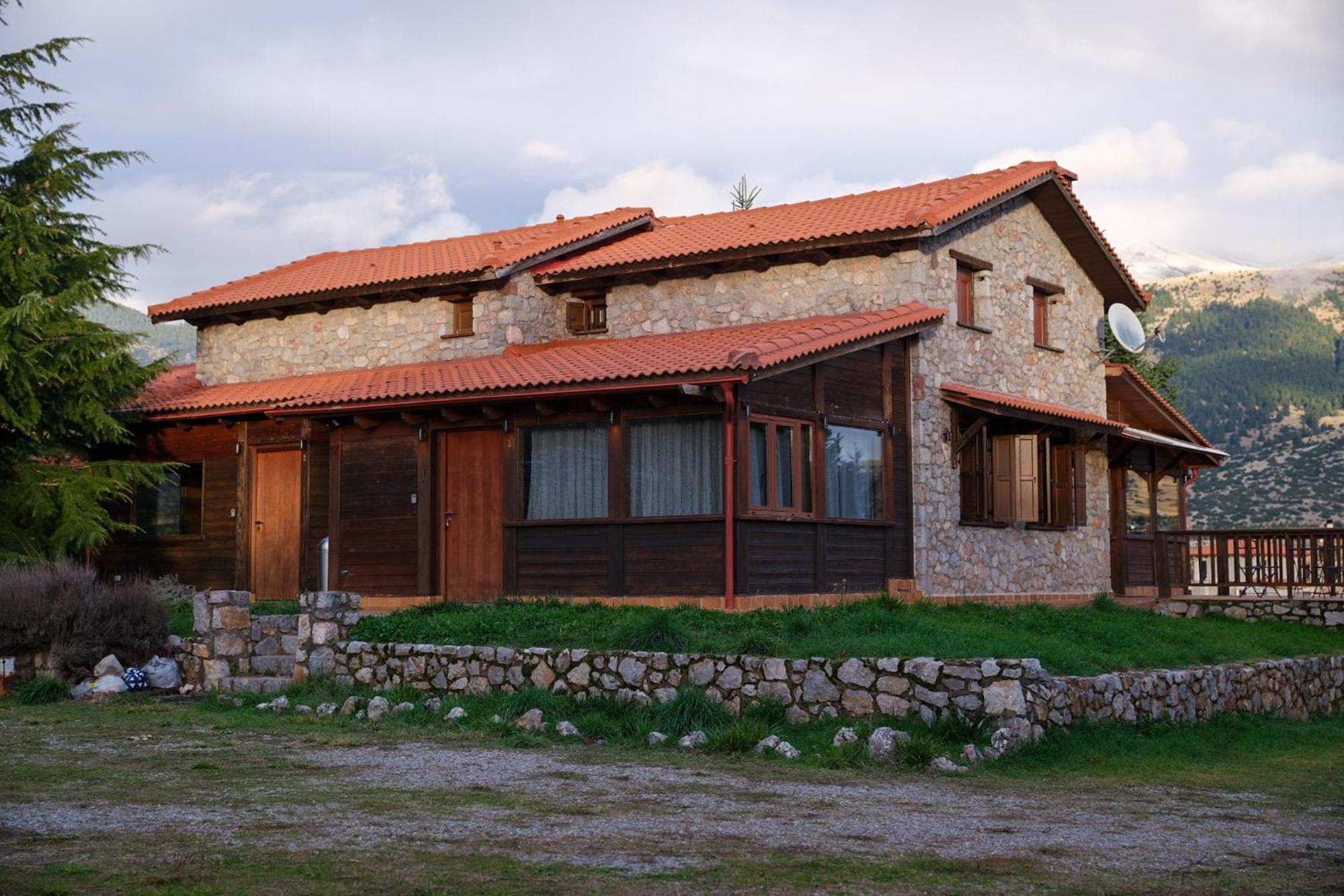 Mont Valley Boutique Chalets Arachova Ngoại thất bức ảnh