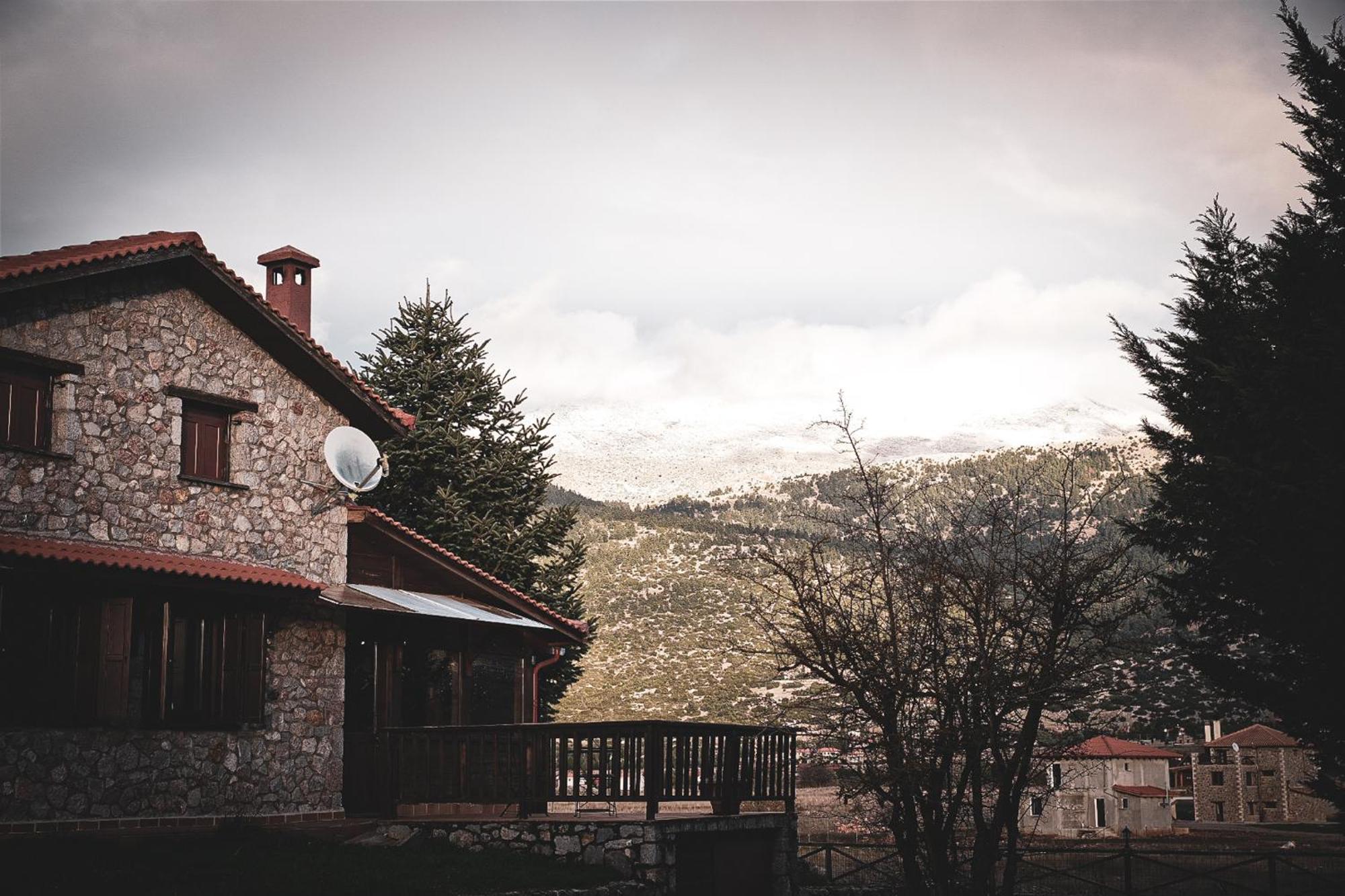 Mont Valley Boutique Chalets Arachova Ngoại thất bức ảnh